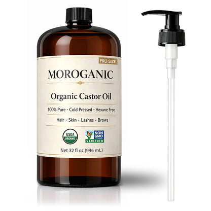 Organic Castor Oil — 32 fl oz